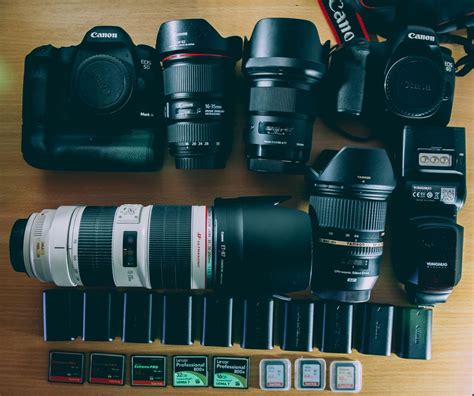 10 Camera equipment for the absolute beginners