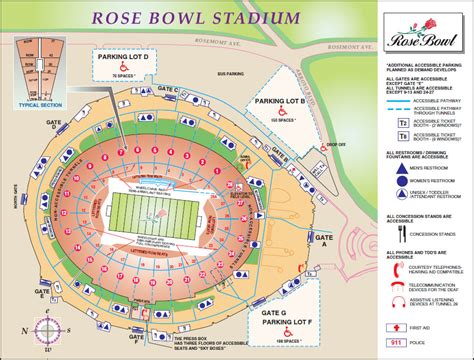 Virtual Rose Bowl Stadium Seating Chart | Brokeasshome.com