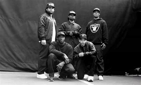 Download N.W.A. Straight Outta Compton Behind The Scene Wallpaper | Wallpapers.com