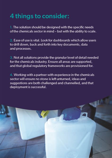 What should chemicals manufacturers look for in an ERP solution? - Anthesis