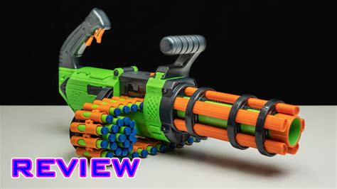 M134 Minigun Gatling Nerf Blaster Review 2022 Realistic, 54% OFF