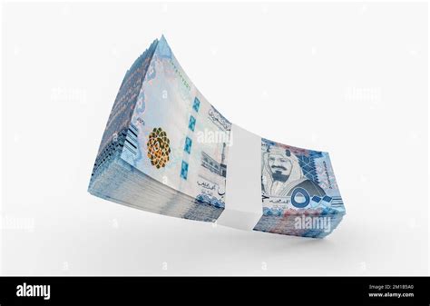 Saudi Arabia 500 Riyals Banknotes. Saudi Riyal Banknotes of 500 SR. 3D render Stock Photo - Alamy