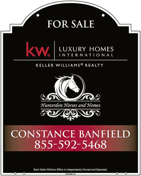 Keller Williams Real Estate Sign Gallery - Oakley Signs & Graphics ...