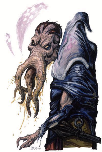 Illithid - Google Search: | Fantasy monster, Dungeons and dragons homebrew, Fantasy creatures