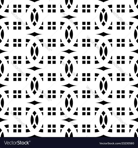 Design seamless monochrome grid pattern Royalty Free Vector