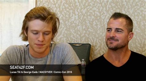 Lucas Till & George Eads MACGYVER Interview Comic Con 2016 - YouTube