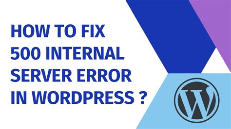 How to Fix 500 Internal Server Error in WordPress ? – Panayiotis Georgiou