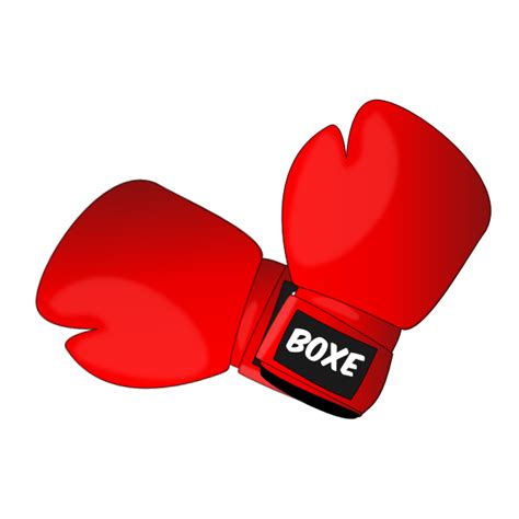 Red boxing gloves vector clip art | Free SVG