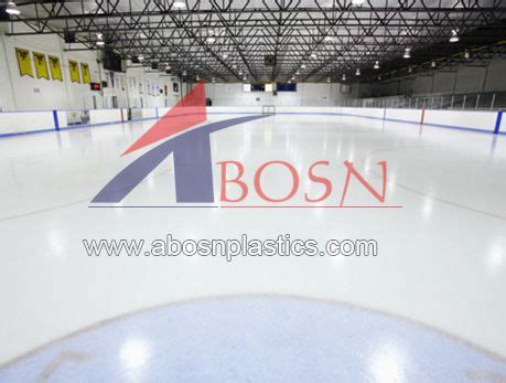 Synthetic Ice hockey dasher board system supplier