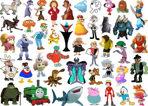 Click the 'D' Cartoon Characters III Quiz - By ddd62291