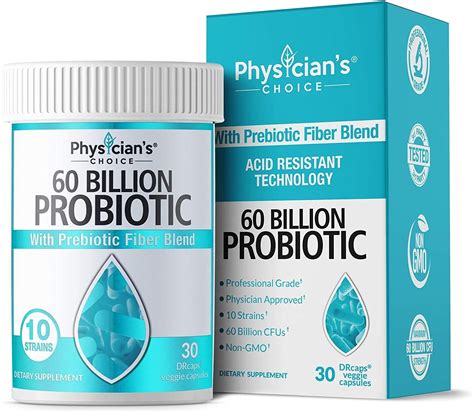 Probiotics 60 Billion CFU - Dr. Approved Probiotics for Women ...