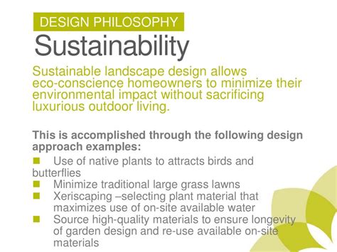 Design philosophy