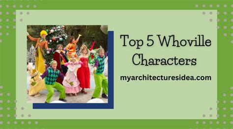 Top 5 Whoville Characters Pictures- Know Who Are the Whoville Characters?