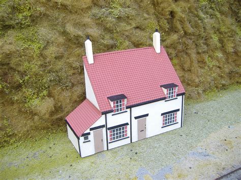 farm house | G R Penzer O Gauge Model Railway Buildings