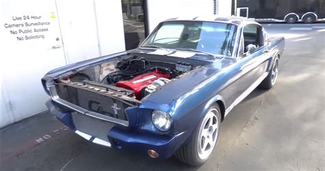 RB26 Swapped 1965 Ford Mustang Rips Like a GT-R, But Heats Up Like a Boiler - autoevolution