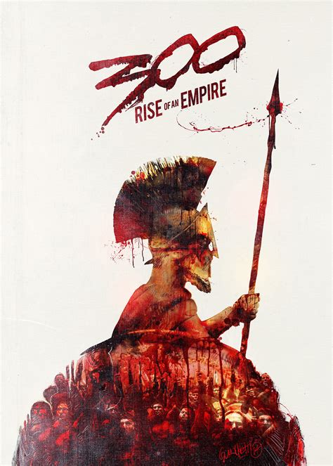 300 Rise of an empire poster on Behance