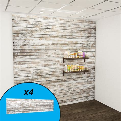 Barnwood Wall Displays | Textured Slatwall | DGS Retail