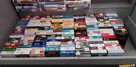 VHS Tapes at Manchester, CT Goodwill thrift store - iFunny