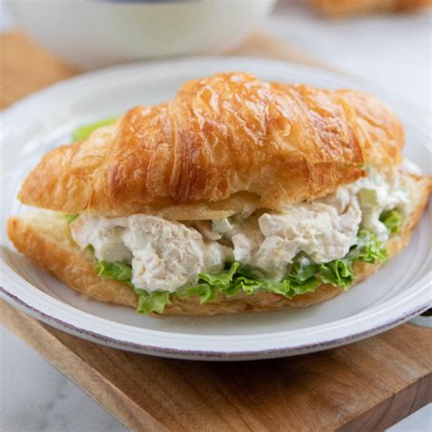 Chicken Salad Croissants – Add Salt & Serve