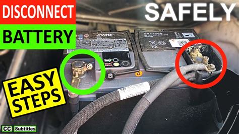 Why Disconnect the Negative Battery Terminal When Working on a Car ...