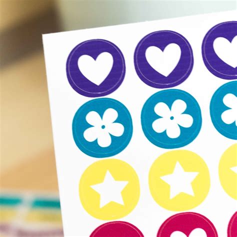 How to Make Stickers with your Cricut +Free Sticker Layout Templates