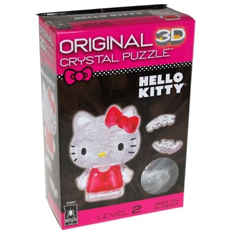 3d Crystal Puzzle Hello Kitty Lovely