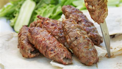 Lamb kofta skewers | OverSixty | Kebab recipes, Egyptian food, Lamb recipes