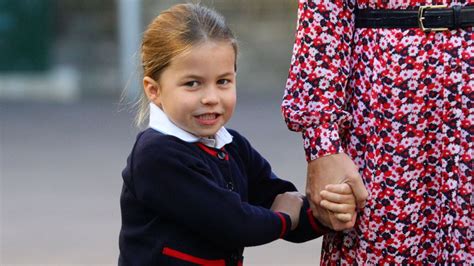 Princess Charlotte Looks Adorable Arriving For Her First Day At School | SPINSouthWest