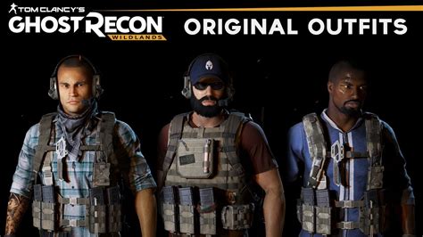 Ghost Recon Wildlands - How to make Original Outfits from Trailers (Nomad, Holt, Midas, Weaver ...