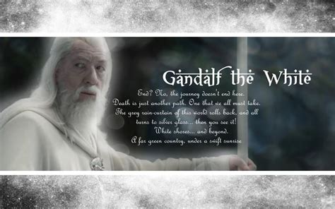 Gandalf The White Quotes. QuotesGram