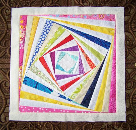 Scrap Happy Sampler #7 Block of Month - | Log cabin quilt pattern, Log cabin quilt blocks, Quilt ...