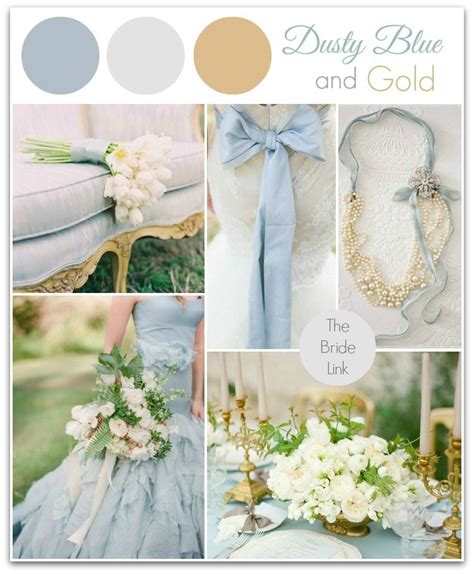 Blue Gold Wedding, Gold Wedding Colors, Wedding Themes, Wedding Flowers, Wedding Decorations ...
