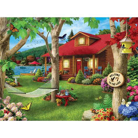 Lakeside Retreat 750 Piece Jigsaw Puzzle | Spilsbury