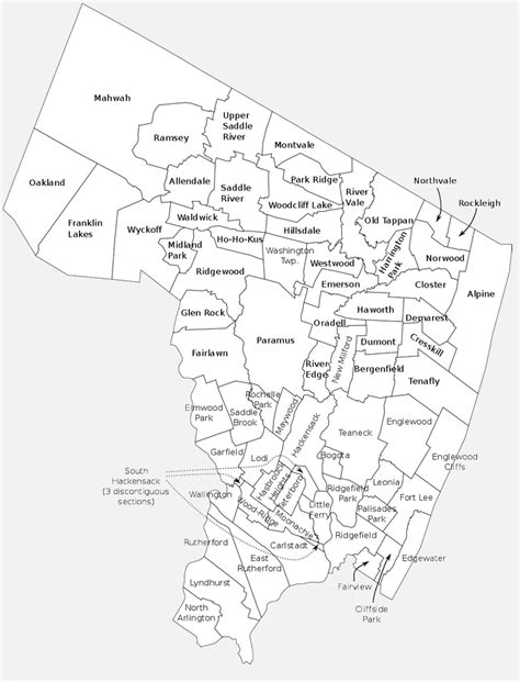 10+ Map of bergen county nj wallpaper ideas – Wallpaper