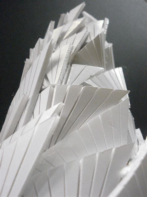 Application for Kent BA (Hons) Architecture: Sculpture made with Foam Board