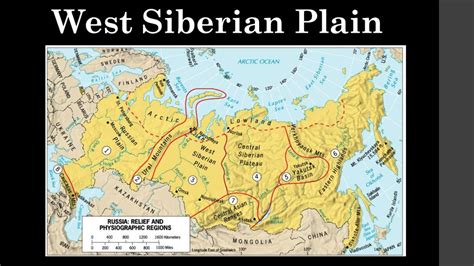 Central Siberian Plateau Map