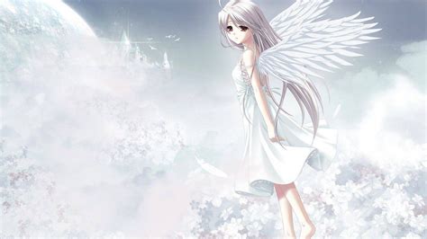 Angel Anime Girl Wallpapers - Wallpaper Cave