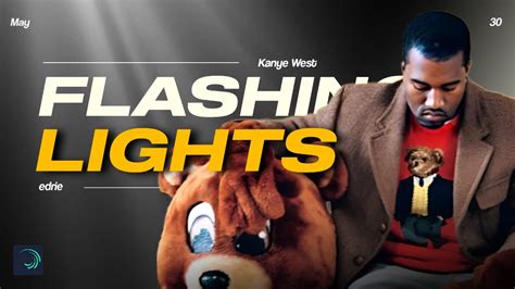 Flashing Lights - Kanye West / MotionGraphics/ Animation [Alightmotion ...