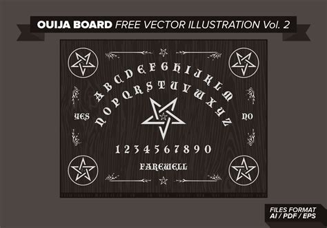 Ouija Board Free Vector Illustration Vol. 2 108249 Vector Art at Vecteezy