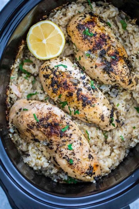 Crockpot Chicken and Rice Recipe [VIDEO] - S&SM