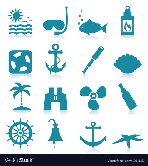 Sea icon Royalty Free Vector Image - VectorStock