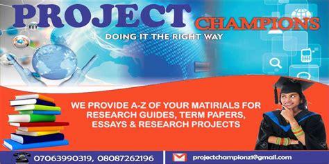 RESEARCH PROJECT TOPICS AND MATERIALS | Uyo Itam