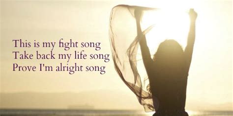 This Is My Fight Song | Fight song lyrics, Fight song, Songs