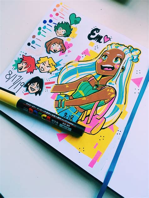 POSCA PENS in 2020 | Art markers drawing, Pen art drawings, Marker art