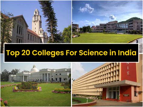 Top Science Colleges in India (Rankings, Placements) - Eduswami