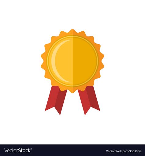 Medal award icon Royalty Free Vector Image - VectorStock