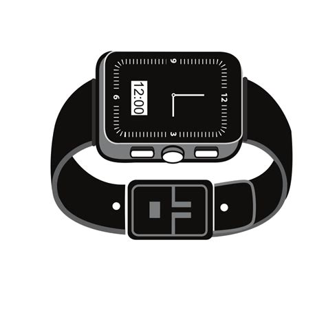 Smartwatch silhouette | Free SVG