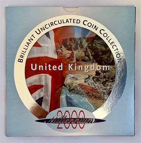 2000 MILLENNIUM BRILLIANT UNCIRCULATED COIN SET - Philatelicheritage