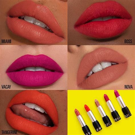 Summer Collection Matte Lips! Miami, Boss, Vacay, Nova and Tangerine. | Kylie lipstick, Lipstick ...