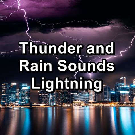 Thunder and Rain Sounds Lightning, Paudio by Nature - Qobuz